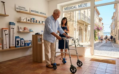 Location de déambulateur à Mèze