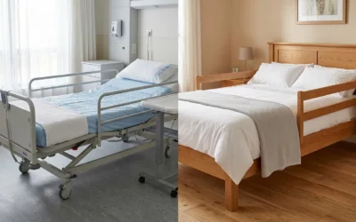 Quelle est la différence entre un lit médicalisé et un lit classique ?