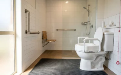 Comment sécuriser les toilettes pour une personne âgée ?